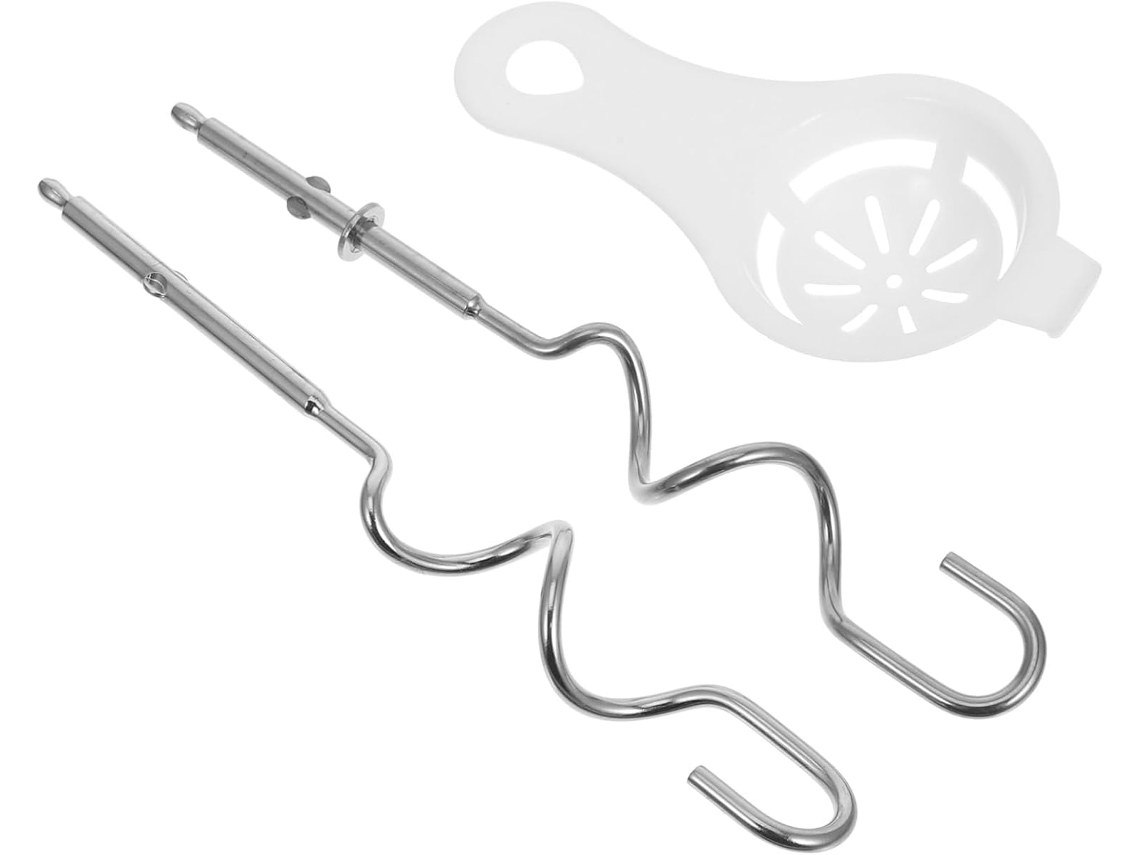 Accesorios Para Batidoras Portátiles De Té Y Cocina: Ganchos Amasadores De Acero Inoxidable De Alta Resistencia Para Batidoras.