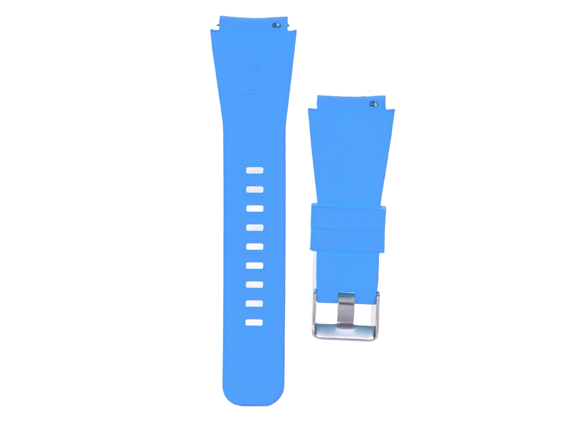 Bracelete De Silicone 22mm Para Amazfit Gtr 3/gtr 2/gtr Com Liberação Rápida Azul Céu