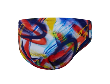 Slip de Banho Digital Allover 6.5 Cm Colorido 15-16 Years Rapazspeedo