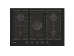 Series 2 HAVG75S2BPB Preto Embutido 74.5 cm Gás 5 zona(s) HAIER