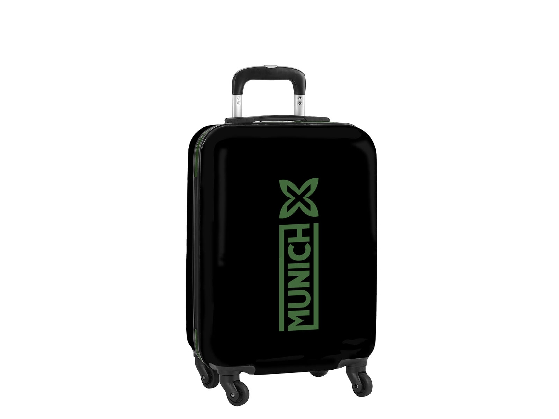 Trolley de Cabina MUNICH MUNICH (Negro - PVC - Policarbonato - ABS - 34,5 x 55 x 20 cm)