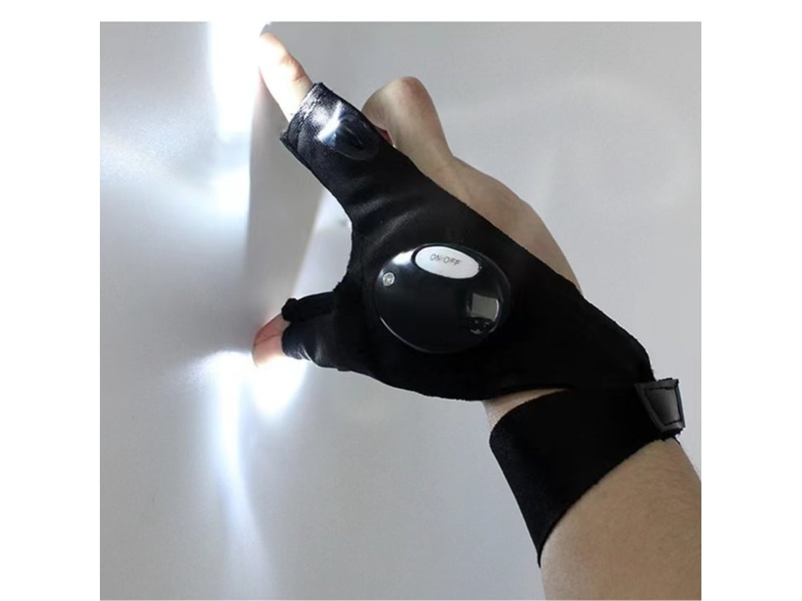 Guante Led Recargable Para Hombre, Luz Para El Dedo Para Reparaciones De Emergencia, Pesca Nocturna, Decoración De Videojuegos