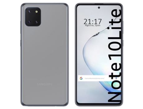Carcasa Samsung Galaxy Note 10 Lite TUMUNDOSMARTPHONE Silicona Transparente