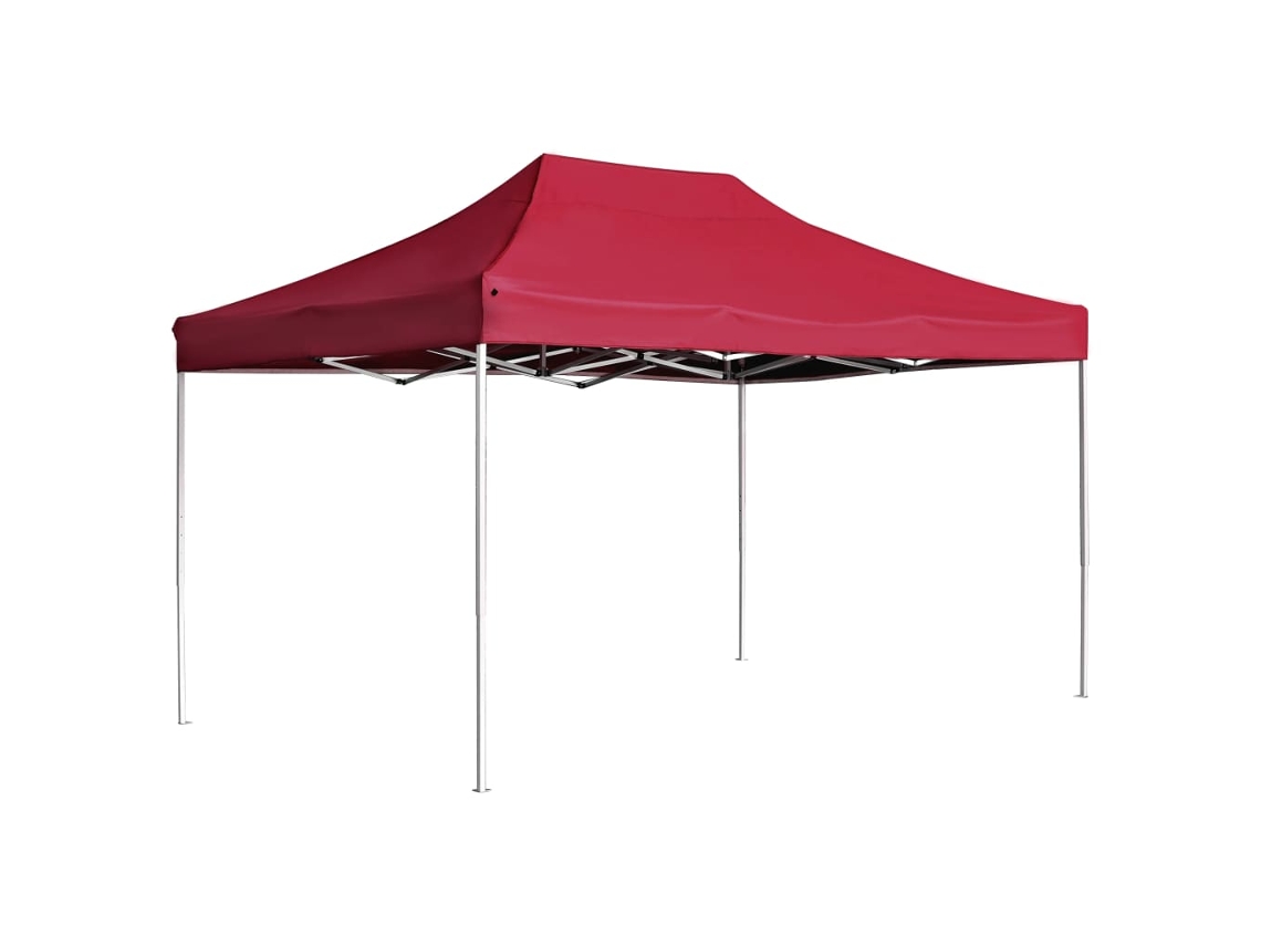 Carpa Jardín VIDAXL Rojo Tela (4,5x3m)