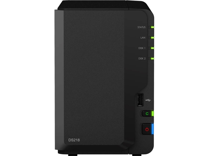 NAS SYNOLOGY DS218 (2 Bahías - 0 TB)