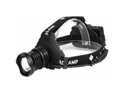 Linterna Frontal Led Recargable Con Batería 18650 Para Pesca Y Camping, Resistente Al Agua.*