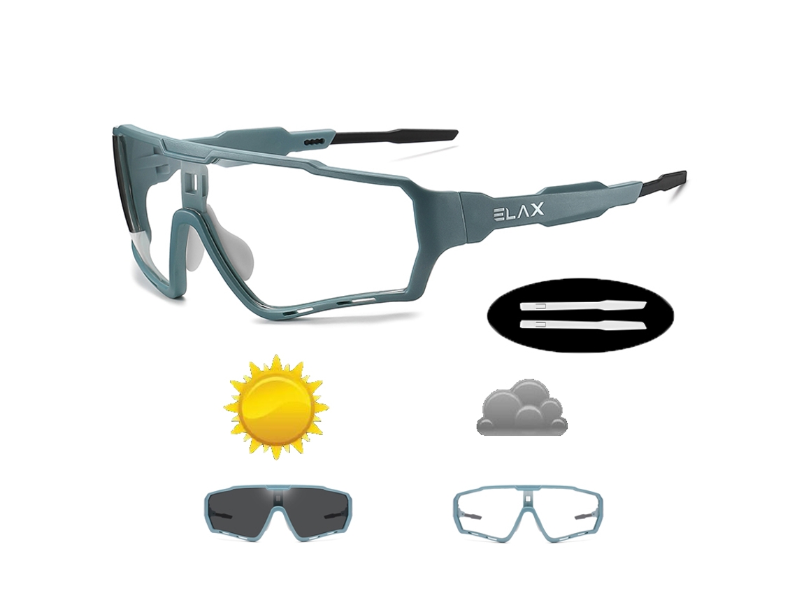 (estilo 5) Gafas De Ciclismo, Fotocromáticas, Polarizadas, Protección Uv400, Fabricadas En Fibra De Acetato.