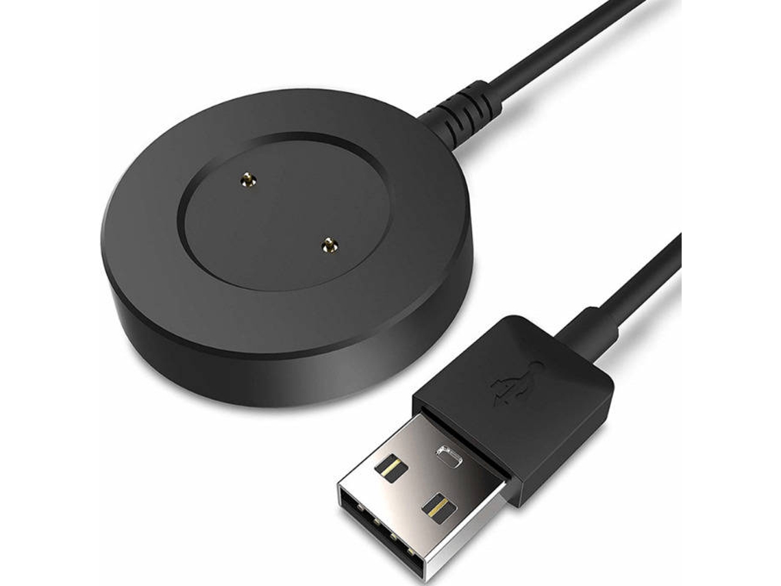 Cable Cargador USB Smartwatch PHONECARE Huawei Watch GT, Watch GT Elegant,HONOR Magic Negro
