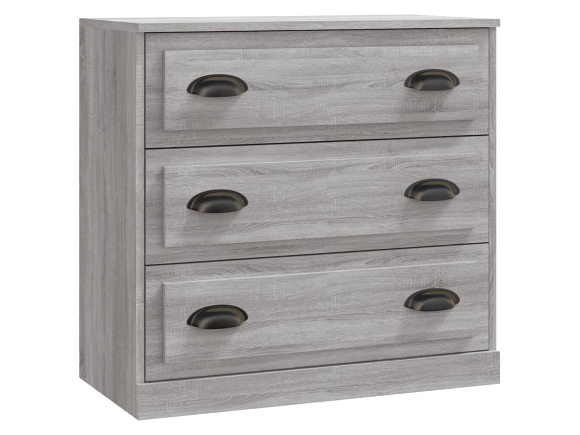 Aparador Sonoma MAISON EXCLUSIVE de madera gris (70 x 35,5 x 67,5 cm)