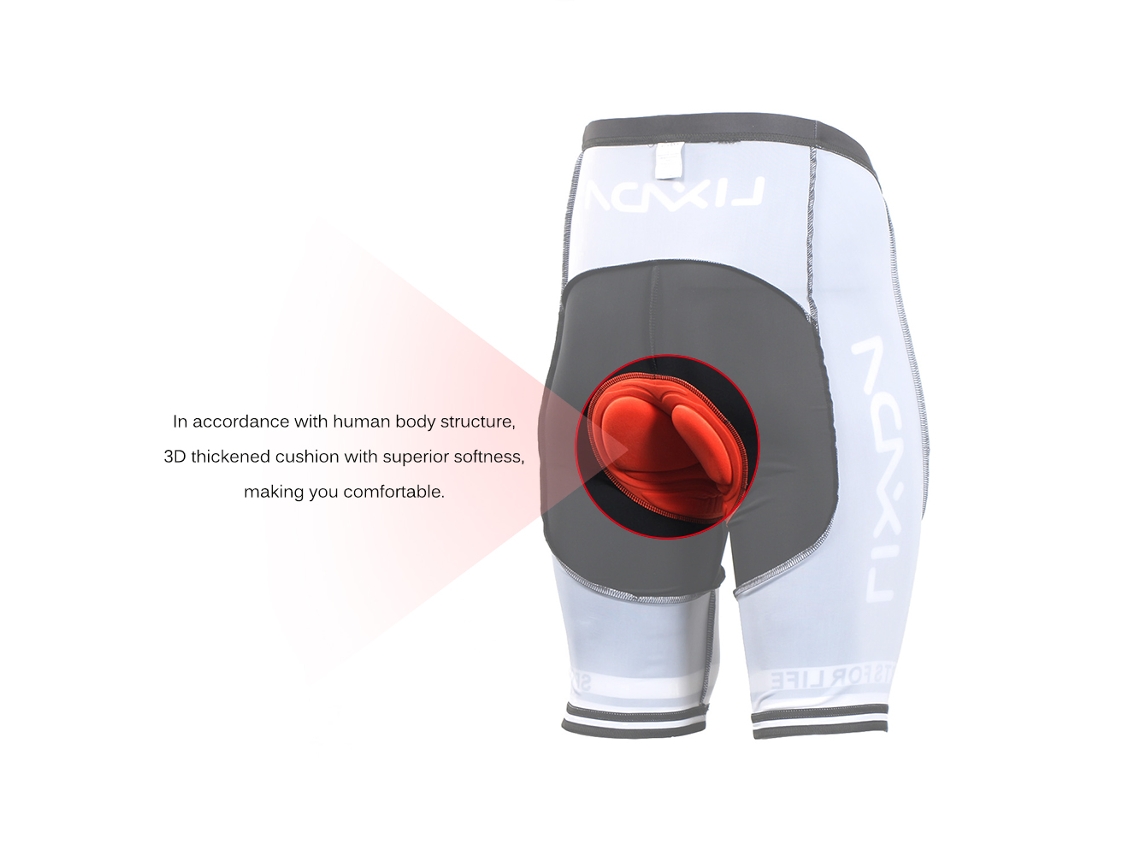 Conjunto De Ropa De Ciclismo Para Hombre Con Maillot De Manga Corta Y Calzoncillos Con Acolchado De Espuma, Transpirables Y De Secado Rápido.