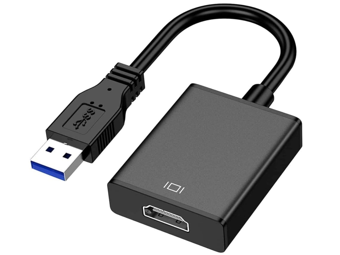Adaptador Usb A Hdmi Hdmi1206-y18 Negro*