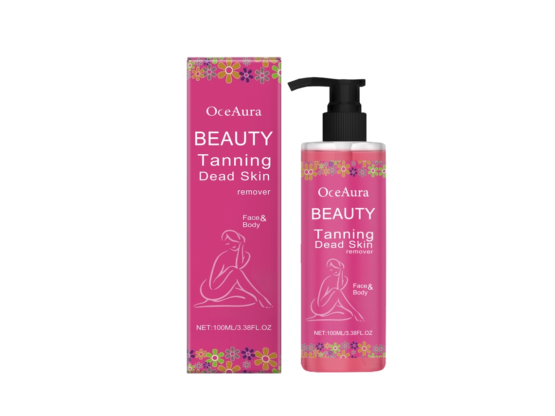 Gel exfoliante para reducir la melanina y lograr una piel más clara.