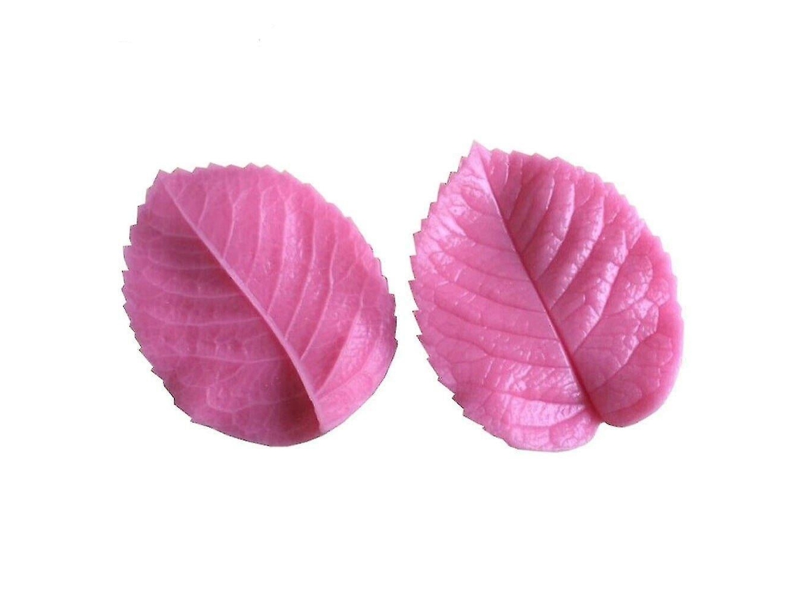 Moldes De Silicona Para Tartas, Forma De Hoja, Para Decorar, Juego De 2 Piezas