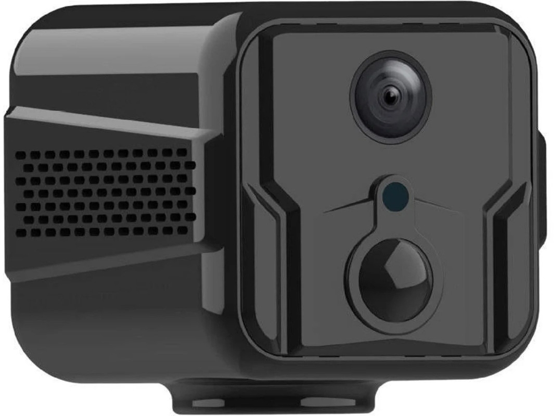 Mini cámara espía oculta con WiFi, HD 1080p, ideal para casa o coche (negra)