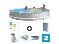 Intex Piscina Prism Frame Redonda - 366x76 Cm - 7-peças S311