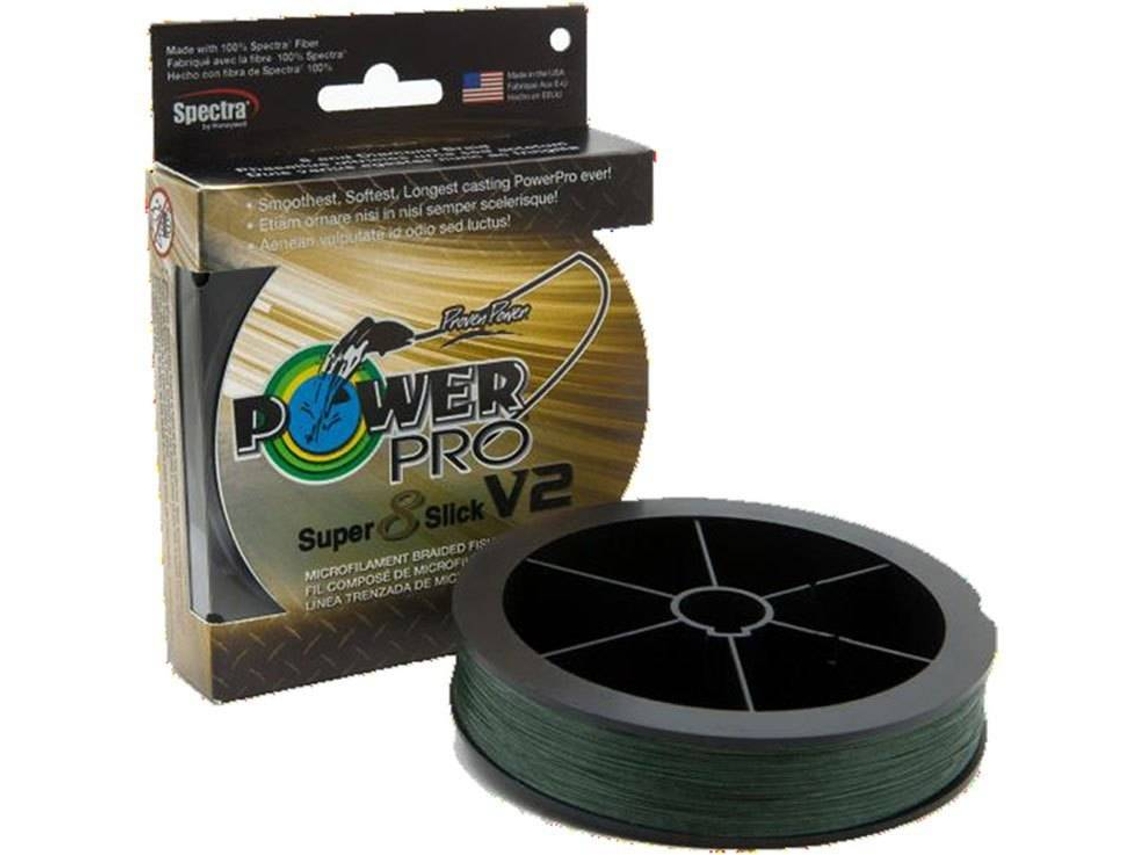 Línea de Pesca Trenzadas POWER PRO Super 8 Slick V2 (0.360 mm - 0,20 mm)