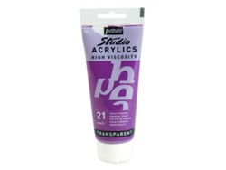 Tinta Acrílica PÉBÉO (Transparente - Violeta - 100ml)