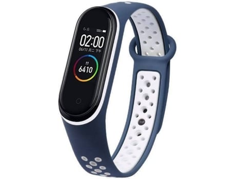 Correa Xiaomi Mi Band 4/3 LMOBILE Band Strap Dots (Azul Marino y Blanco)