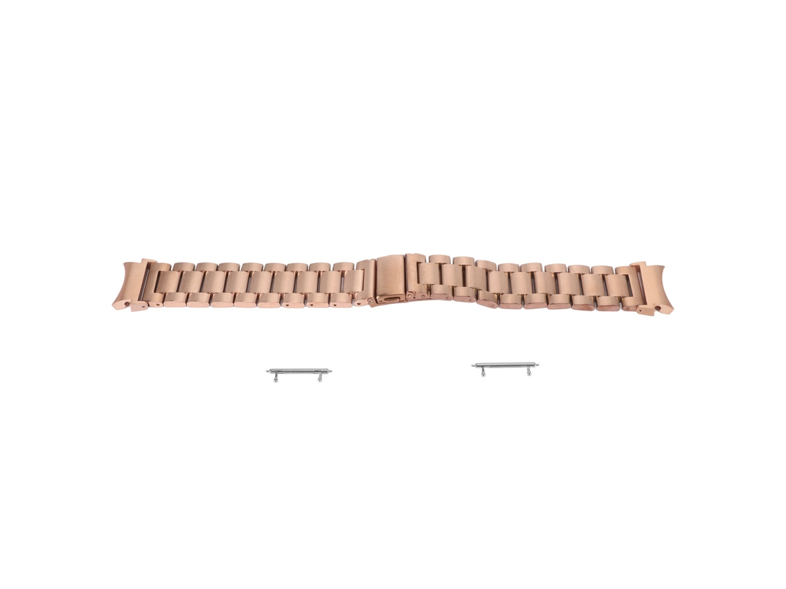 Correa de reloj de acero inoxidable (Compatible con Galaxy 4, de fácil reemplazo)