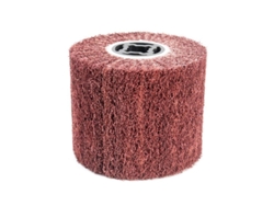 Pincel Abrasivo De Fibra Sintética Para Restauración Exterior, Ø120x100x19mm, Grano 60