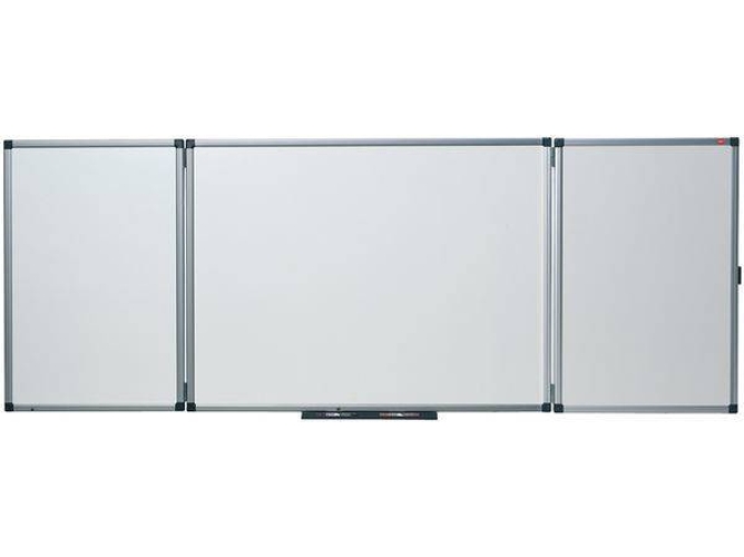 Pizarra Blanca NOBO Tríptico (1200x1500mm - Cristal - Magnético: Sí)