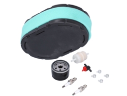 Kit de mantenimiento con filtro de aire, velocímetro y bujía para cortacésped Kt610