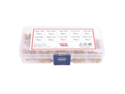 300 condensadores cerámicos, 10 modelos, 50 V, 10 pF-100 nF, componentes de circuito de alta calidad.