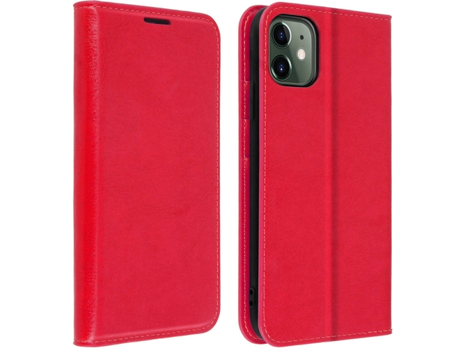Funda iPhone 11 AVIZAR Wallet Rojo
