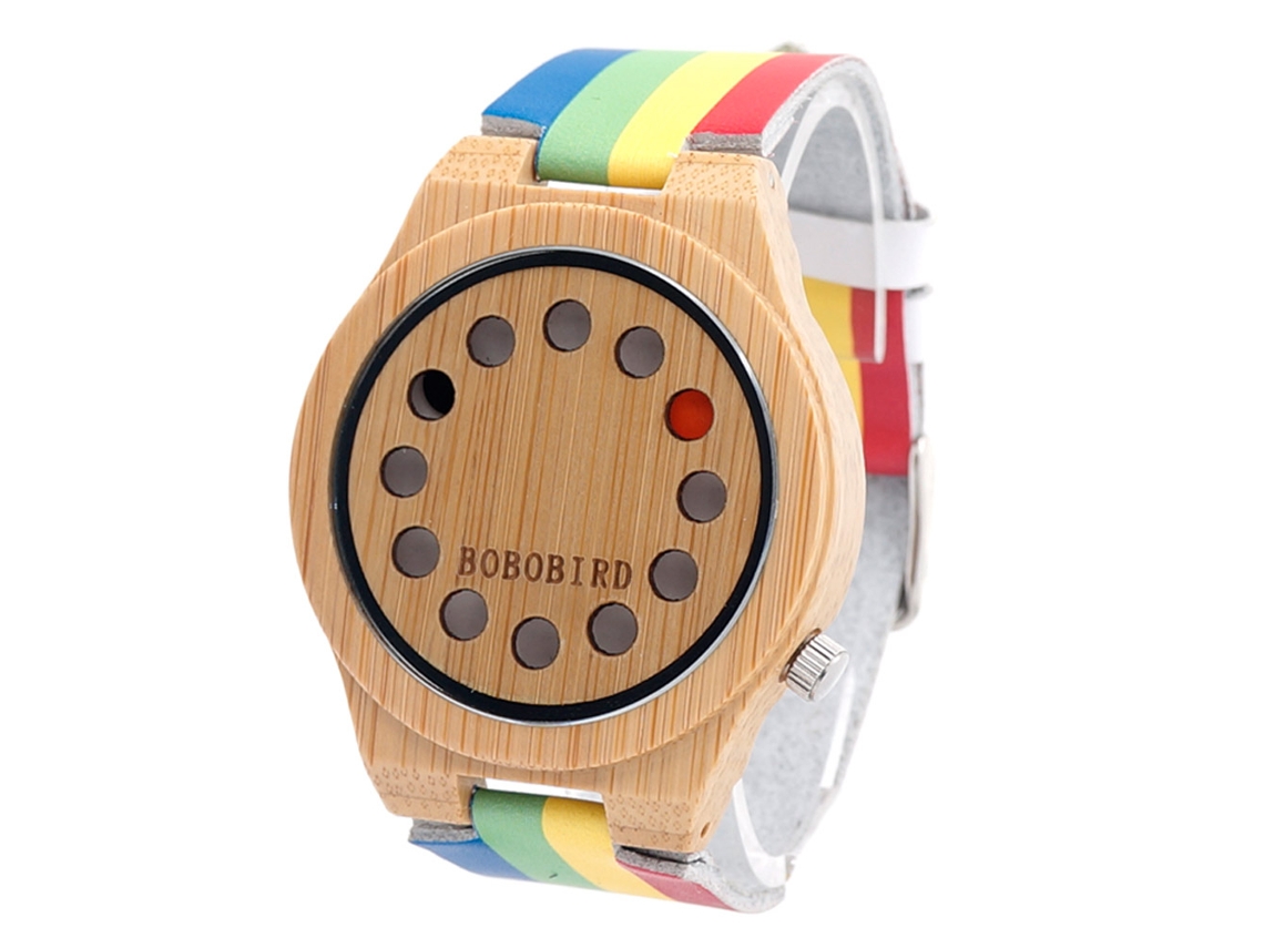 Reloj De Pulsera Unisex Estilo Punk Ccq Con Esfera Redonda, Correa De Pu Y Movimiento De Cuarzo (verde)