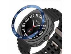 Anillo protector metálico adhesivo para marco de reloj inteligente de 47 mm. GOKOCO