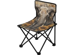 Silla De Camping Ultraligera Compacta Nailon Transpirable Resistente Duradera