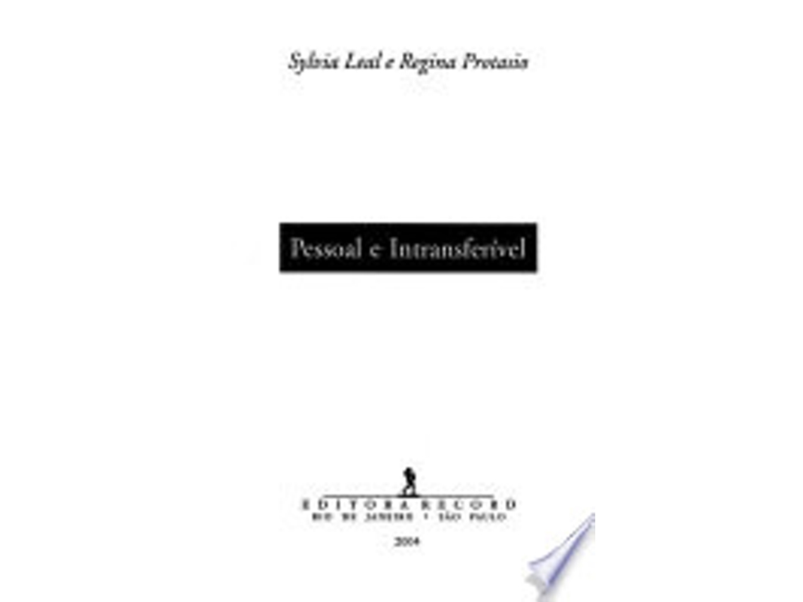 Libro Pessoal e Intransferível: Certas Histórias da Maturidade de Regin Leal Sylvia Protasio (Portugués do Brasil)