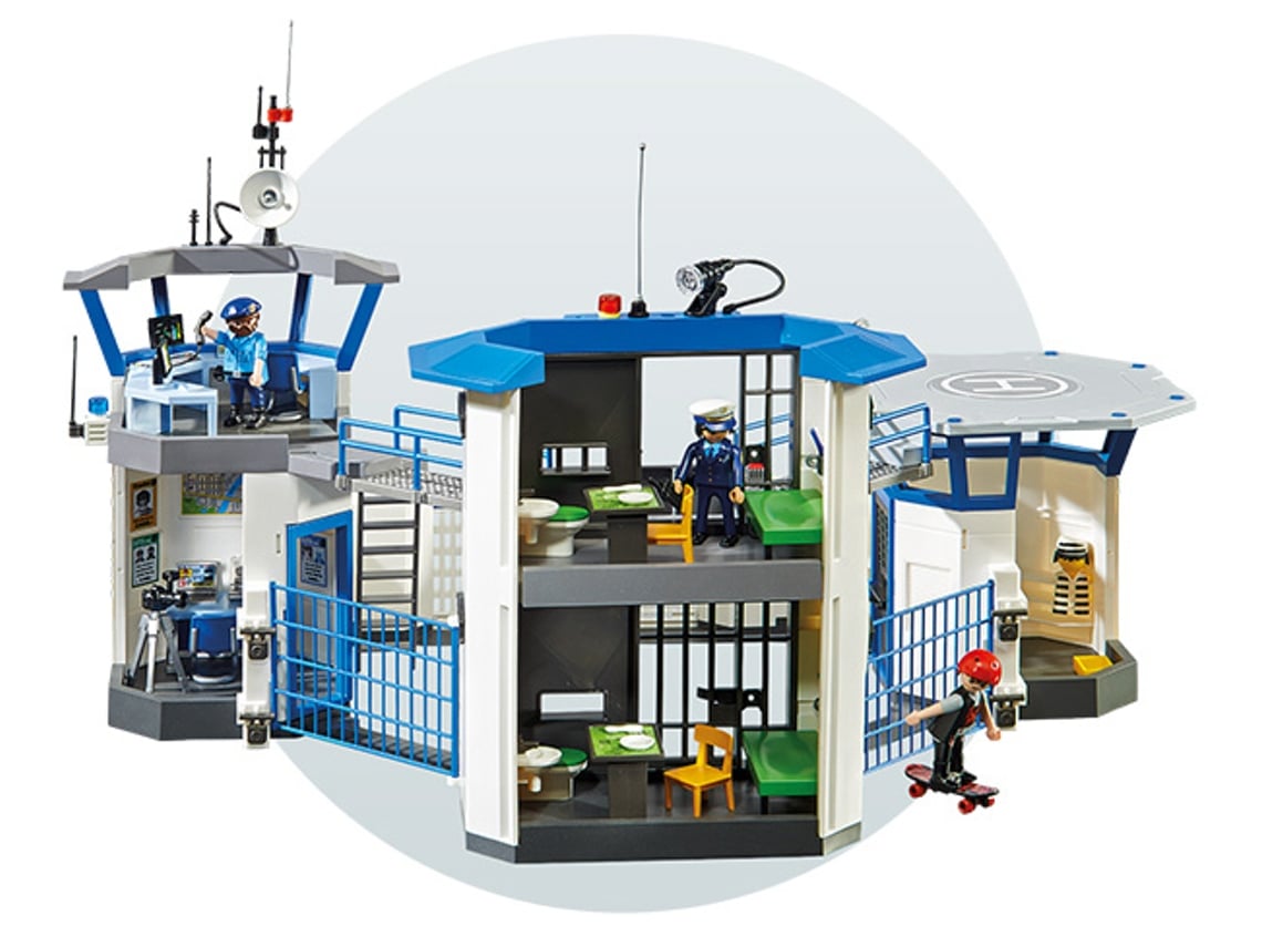 PLAYMOBIL City Action: Comisaría de policía con prisión (Edad