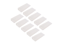 10 Tapones Para Puertas Sin Taladrar Apilables Transparentes Tpr Flexibles Anti Choque