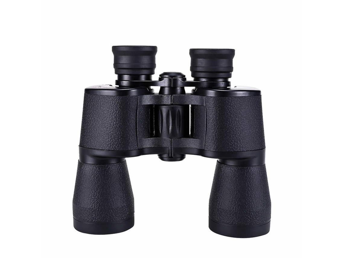 Binoculares 20x50 Bak4 Prism FMC IP68 con ocular grande para observación de aves, caza, senderismo, navegación, color negro Yizhood