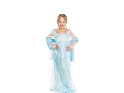 Disfraz de Lady Inglesa azul celeste para niña