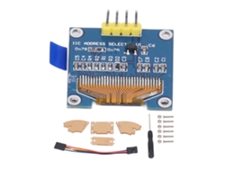 2026velora-kit Módulo de pantalla OLED I2C de 4 pines y 0,96 pulgadas para Raspberry Pi