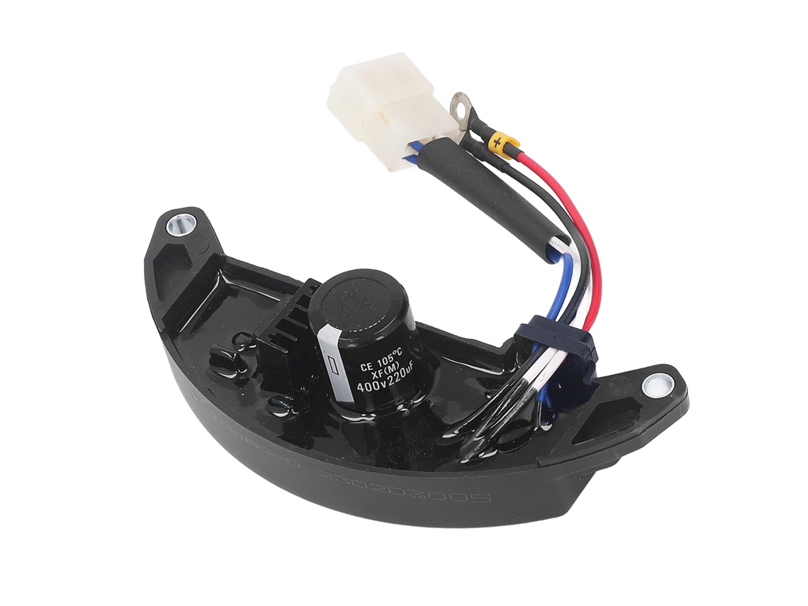 Regulador Automático De Voltaje Monofásico 6 Cables Avr Estabilizador Para Generador Gasolina 7kw 400v 220uf