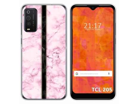 Carcasa TCL 205 TUMUNDOSMARTPHONE Dibujos Multicolor