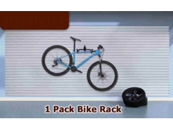 2026-soporte De Pared Para Bicicleta Resistente Ahorra Espacio 48.5lbs Carga Ajustable Para Garaje