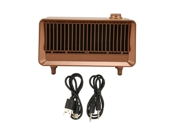 Altavoz Bluetooth Retro Con Radio Fm, Compatibilidad Con Unidades Flash Usb, Compatibilidad Con Tarjetas De Memoria Y Batería Recargable.