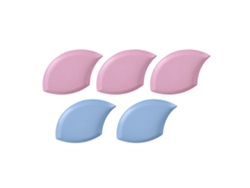 Set de 5 Platos de 18 cm, Reutilizables y Ligeros, Sin BPA MEOIRUERY