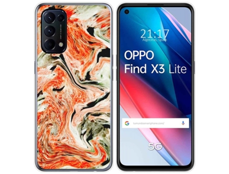 Carcasa Oppo Find X3 Lite TUMUNDOSMARTPHONE Dibujos Multicolor