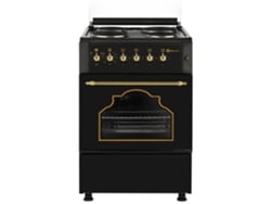 SOLTHERMIC Estufa Eléctrica Negra Rústica Negra 50X55 F5S04E3Rb