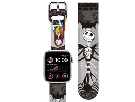 Correa Silicona Suave Personalizada Apple Watch Series 5 44Mm Jack y Sally