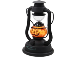 Lámpara De Aceite Decorativa Retro Con Forma De Calabaza, 1 Unidad, Para Halloween, Lámpara Portátil Para Fiestas.