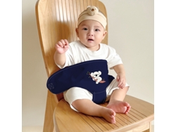 Cinturón de seguridad para coche Siurn Baby, apto para bebés mayores de 8 meses, color azul