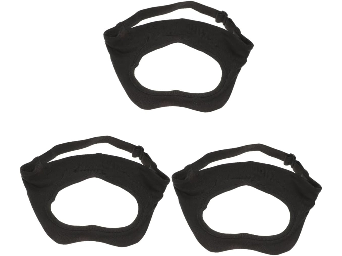 Protectores Oculares Ajustables Antitranspirantes De 3 Piezas Para Realidad Virtual, Que Brindan Comodidad A Los Auriculares.
