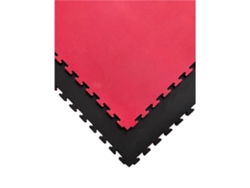 Tatami Puzzle | Lote X5 Loseta - Rojo/negro | Esterilla Reversible Antideslizante | Artes Marciales, Judo Espesor: 40mm