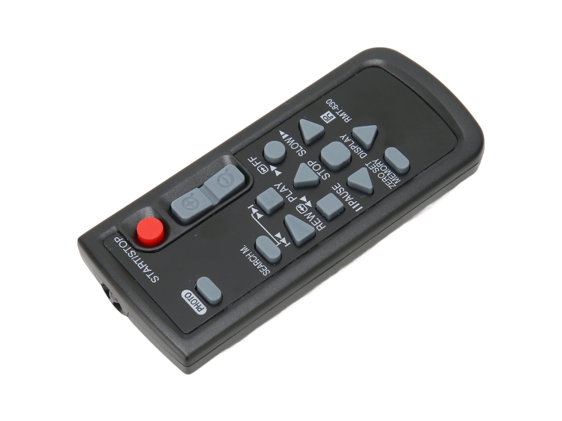 Controle Remoto Substituto Sensível Multifuncional Rmt 830 Para Filmadoras